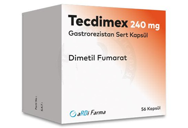 TECDIMEX 240 mg GASTROREZISTAN sert kapsül kutu görseli