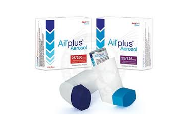 AIRPUFF 25 mcg/250 mcg aerosol inhalasyonU . süspansiyon (120 doz) kutu görseli