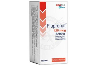 FLUPRONAT 125 mcg aerosol inhalasyonU süspansiyon (120 doz) kutu görseli