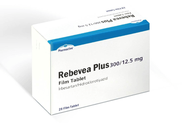 REBEVEA PLUS 300 mg /12.5 mg 28 film tablet kutu görseli