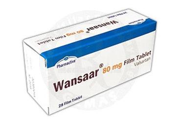 WANSAAR 80 mg 28 film tablet kutu görseli