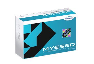 MYESED 20 mg 8 film tablet kutu görseli