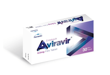 AVIRAVIR 0.5 mg 30 film tablet kutu görseli