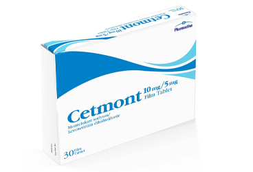 CETMONT 5/10 mg 30 film kaplı tablet kutu görseli