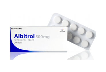 ALBITROL 500 mg 10 film tablet kutu görseli