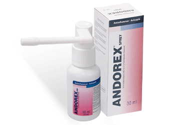 ANDOREX 30 ml sprey { Pharmactive } kutu görseli