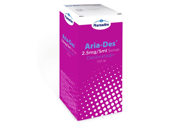 ARIA-DES 2.5 mg/5 ml 150 ml şurup kutu görseli