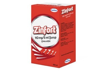 ZINFORT 110 mg /5 ml şurup 100 ml kutu görseli