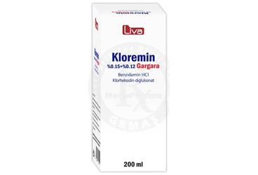 KLOREMIN gargara 200 ml { Pharmactive } kutu görseli