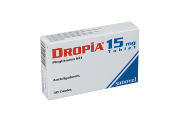 DROPIA 15 mg 30 tablet { Arven } kutu görseli