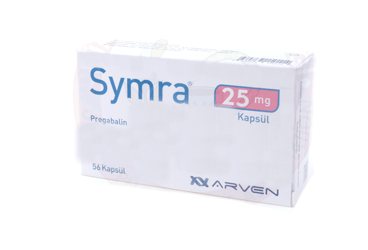 SYMRA 25 mg 56 kapsül { Arven } kutu görseli