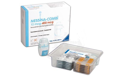 MESSINA-COMBI 12 mcg/400 mcg inhilasyon için toz içeren kapsül (60+60) { Arven } kutu görseli