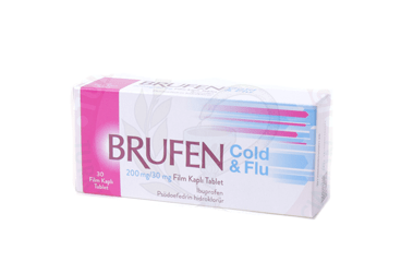 BRUFEN COLD&FLU 200 mg/30 mg 30 film tablet kutu görseli