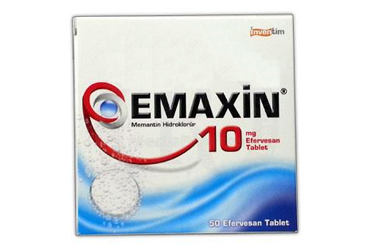 EMAXIN 10 mg 100 efervesan tablet { Neutec Inhaler } kutu görseli