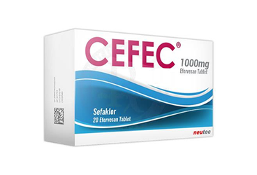 CEFEC 1000 mg 20 efervesan tablet kutu görseli