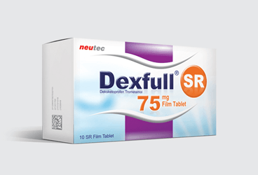 DEXFULL SR 75 mg 20 film tablet kutu görseli