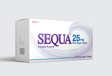 SEQUA 25 mg 90 film tablet { Neutec Inhaler } kutu görseli