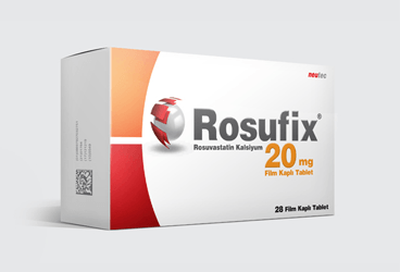 ROSUFIX 20 mg 28 film tablet { Neutec Inhaler } kutu görseli