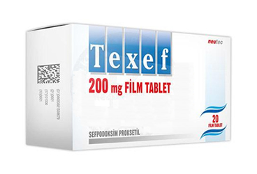 TEXEF 200 mg 20 film tablet { Neutec Inhaler } kutu görseli