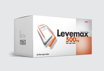 LEVEMAX 500 mg 50 film tablet { Neutec Inhaler } kutu görseli