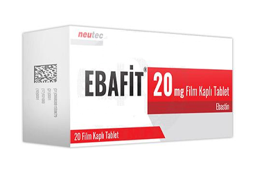 EBAFIT 20 mg 20 film tablet { Neutec Inhaler } kutu görseli