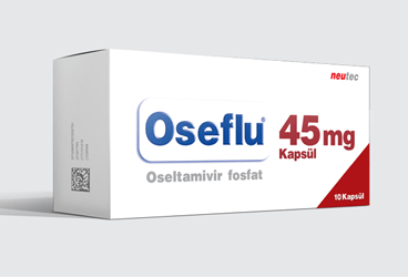 OSEFLU 45 mg 10 kapsül { Neutec Inhaler } kutu görseli