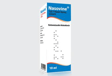 NASOVINE nazal sprey { Avixa İlaç } kutu görseli