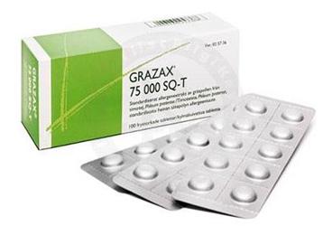 GRAZAX 75 SQ-T oral liyofilizat 100 tablet kutu görseli