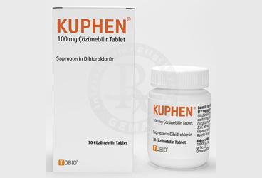KUPHEN 100 mg çözünebilir tablet (30 tablet) kutu görseli