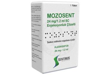 MOZOSENT 24 mg / 1.2 ml S.C. enjeksiyonluk çözelti kutu görseli