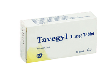 TAVEGYL 1 mg 20 tablet { Glaxo-Smithkline-Tuketici } kutu görseli