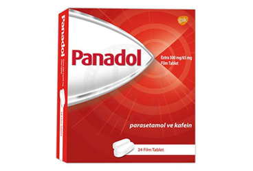 PANADOL EXTRA 500 mg 24 film tablet { GSK } kutu görseli