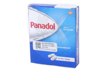 PANADOL 500 mg 24 film tablet kutu görseli