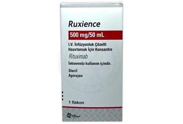 RUXIENCE 500 mg/50 ml I.V infüzyonluk çözelti hazırlamak için konsantre kutu görseli