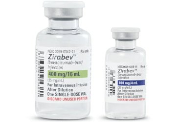 ZIRABEV 400 mg / 16 ml infüzyonluk çözelti (1 flakon) kutu görseli
