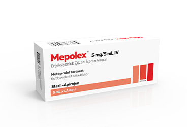 MEPOLEX 5 mg/5 ml IV enj. çözelti içeren ampül { Menta-Pharma } kutu görseli