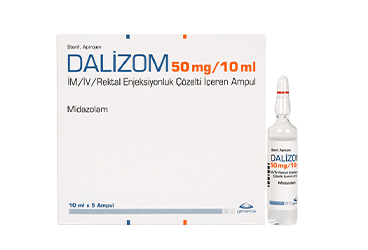DALIZOM 50 mg/10 ml IM/IV rektal enj. çözelti kutu görseli