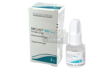 MICLAST tırnak cilası kutu görseli