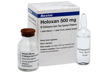 HOLOXAN 500 mg IV infüzyonluk çözelti hazırlamak için toz kutu görseli