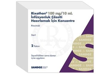 RIXATHON 100 mg/10 ml infüzyonluk çözelti hazırlamak için konsantre kutu görseli