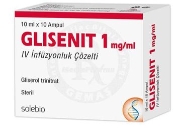 GLISENIT 1 mg/1 ml IV infüzyonluk çözelti kutu görseli