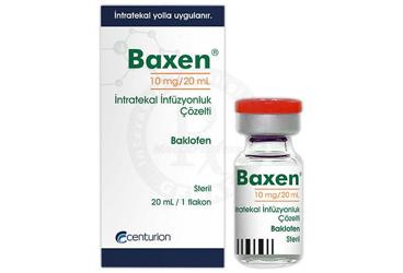BAXEN 10 mg/20 ml intratekal infüzyonluk çözelti kutu görseli