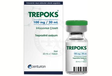 TREPOKS 100 mg/20 ml infüzyonluk çözelti kutu görseli