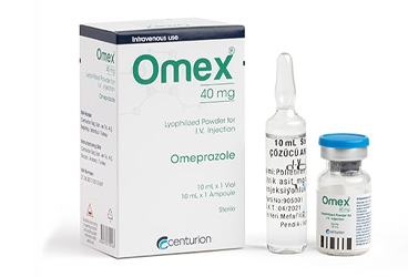 OMEX 40 mg IV enjeksiyon için liyofilize toz içeren flakon kutu görseli