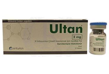 ULTAN 2 mg IV INFÜZYONLUK çözelti hazırlamak için LIYOFILIZE toz kutu görseli