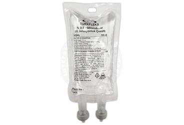 TURKFLEKS %0.5 METRONIDAZOL I.V infüzyonluk çözelti (100 ml setli) kutu görseli