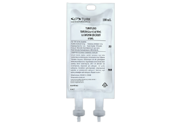 TURKFLEKS TEOFILIN 0.2 G + 4.5 G / 100 ml IV infüzyon için çözelti (setsiz) kutu görseli