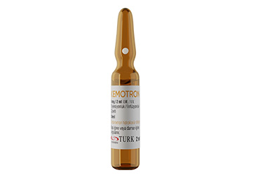 KEMOTRON 4 mg/2 ml I.M./I.V enjeksiyonluk/infüzyonluk çözelti kutu görseli