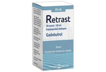 RETRAST 30 mmol/ 30 ml enjeksiyonluk çözelti kutu görseli