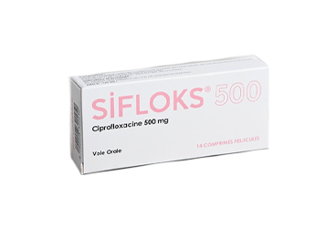 SIFLOKS 500 mg film kaplı tablet (14 tablet) kutu görseli